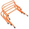 6-Inch Speed Hurdles Set: Boost Agility, Plyometrics, and Speed with High-Quality, Stackable Design