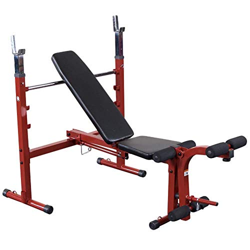 Body-Solid Best Fitness Adjustable Olympic Folding Weight Bench
