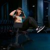 Foldable Weight Bench with Adjustable Backrest and Priest Stool