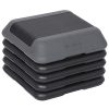 ZENY 16" x 16" High Step Aerobic Platform with Height Adjustable