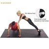GXMMAT Extra Large Exercise Mat 6'x8'x7mm