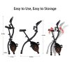 ECHANFIT Indoor Cycling Bike Folding Magnetic Exercise