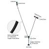 antWalking Forearm Wrist Roller Trainer, Pulley Cable System