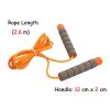 Soft Skipping Rope with Skin-Friendly Foam