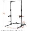 Kicode Power Squat Rack, Heavy Duty Squat Stand Weight