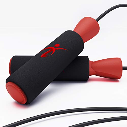 Adjustable Jump Rope with Carrying Pouch for Men and Women