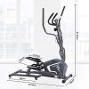 Magnetic Elliptical: Heavy Duty Cardio Trainer with Front Flywheel for Smooth Home Workouts