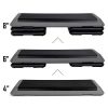 ZENY 43'' Aerobic Step Platform with Adjustable Risers