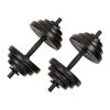 Sunny Health & Fitness 40 lb Dumbbell Set