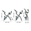 ATIVAFIT Stationary Exercise Bike Magnetic Upright Bike Monitor