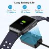 Fitness Tracker with Heart Rate Monitor Letsfit Smart Watch