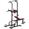 ER KANG Power Tower Dip Station, 800lbs Weight Capacity