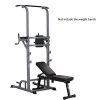 ZENOVA Power Tower Height Adjustable Dip Stand