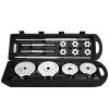 Adjustable Dumbbells Barbell Weights Set with Bar