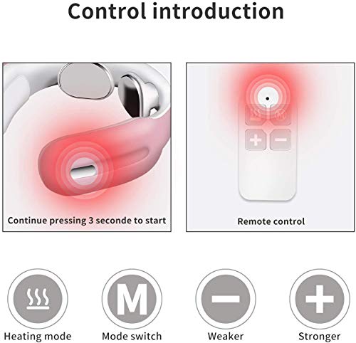 Electric Pulse Neck Massager for Pain Relief