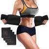 4 Pack Perfotek Waist Trimmer Belt, Weight Loss Wrap