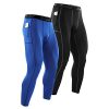 Runhit Compression Pants Men with Pocket,2 Pack