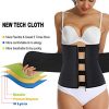 HOPLYNN Neoprene Sweat Waist Trainer Corset Trimmer Belt