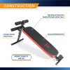 Marcy Utility Slant Board w/ Headrest – Folding Design