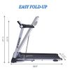 Electric Treadmill Foldable Running Machine for Home Use