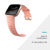 Fitbit Versa Smart Watch, Peach/Rose Gold Aluminium