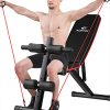 Adjustable Weight Bench, Utility Barbell Lifting Press