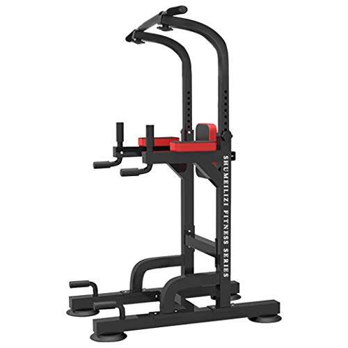 GY613 Dip Station Power Tower, Strength Training Workout Equipment