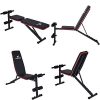 Adjustable Weight Bench, Utility Barbell Lifting Press