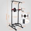 YEEGO Multi-Function Power Tower Pull Up Bar Dip Stand Gym