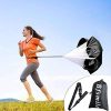 Bfsmile Running Speed Training 56" Parachute with Adjustable Strap