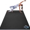 Premium Large Yoga Mat - 7' x 5' x 8mm Extra Thick, Ultra Comfortable