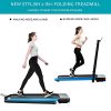 LINKLIFE Willy 2 in 1 Folding Treadmill, 2.25 HP Smart Walking Running Machine