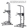 ZENOVA Power Tower Height Adjustable Dip Stand