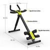 leikefitness Height Adjustable Ab Trainer Abdominal Whole Body