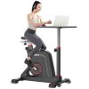 pooboo Desk Cycle Exercise Bike Indoor Cycling Bike