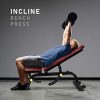 ER KANG Adjustable Weight Bench- 7+4 Positions Body Workout