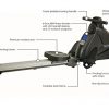 Stamina Programmable Magnetic Exercise Rower