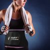 Day 1 Fitness Waist Trimmer Belt LARGE for Men and Women