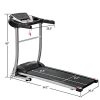 Merax Easy Assembly Folding Treadmill Motorized Running Jogging Machine