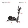 Sunny Health & Fitness Magnetic Elliptical Trainer Machine