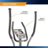 Marcy Magnetic Elliptical Trainer Cardio Workout Machine