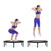 Folding Indoor Fitness Trampolines with Safety Pad