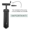 9 Inch Barre Pilates Ball & Hand Pump– Anti Burst Mini Ball