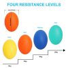 ALMAH Hand Grip Strength Trainer（4 Pack），Stress Relief Balls