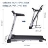 MaxKare Folding Treadmill Electric Motorized Running Machine