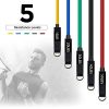 Resistance Bands Set with Door Anchor, and Ankle Straps