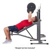 Body Champ Two Piece Set Olympic Weight Bench