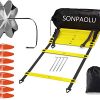 SONPAOLU Agility Ladder for Speed Agility Training & Quick Footwork Exercise