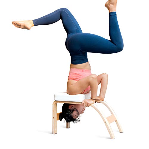 THUNDESK Yoga Inversion Bench,Yoga Headstand Prop