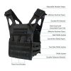 TACWINGS Tactical Vest, Modular Lightweight Durable Tactical Gear